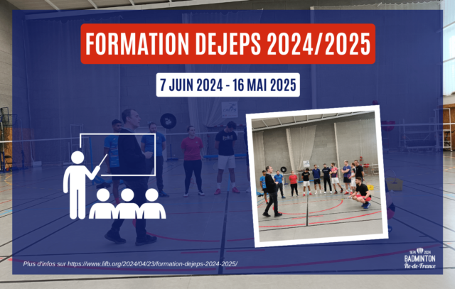 FORMATION DEJEPS 2024/2025