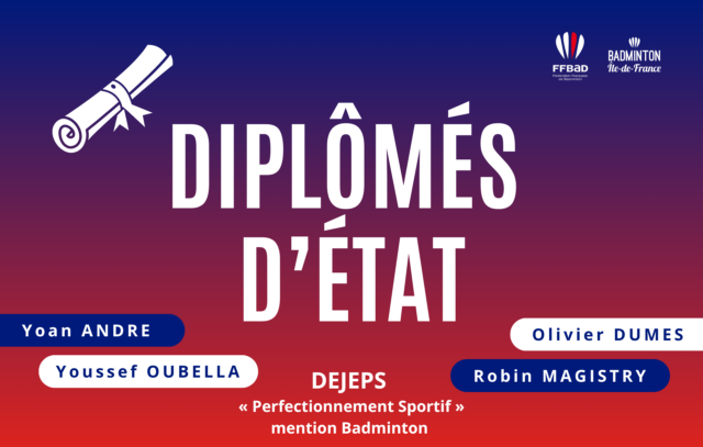 Quatre nouveaux encadrants franciliens DEJEPS