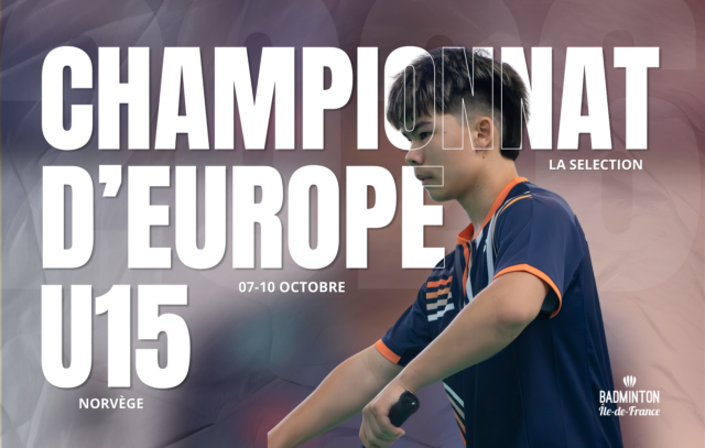 Championnat d’Europe U15 – La sélection