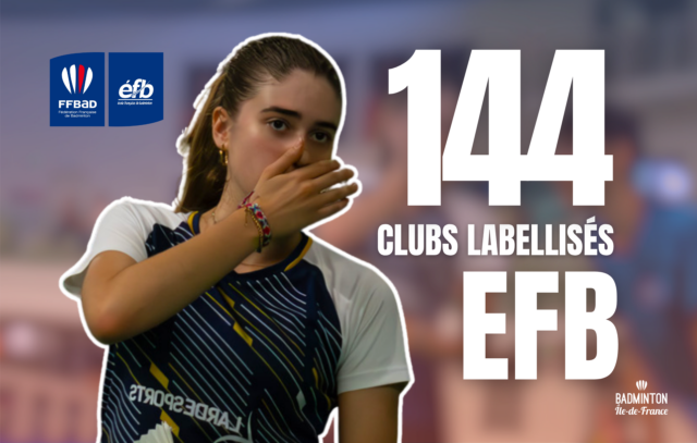 Les clubs franciliens labellisés EFB