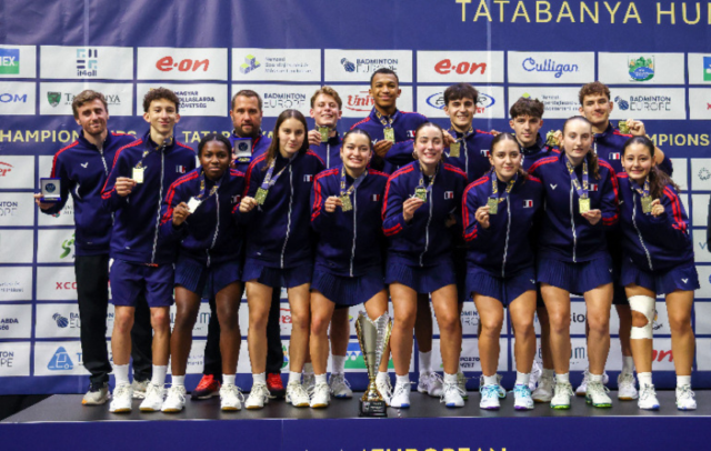 Nos Bleuets sur le toit de l’Europe : les U19 sacrés champions d’Europe par équipes !