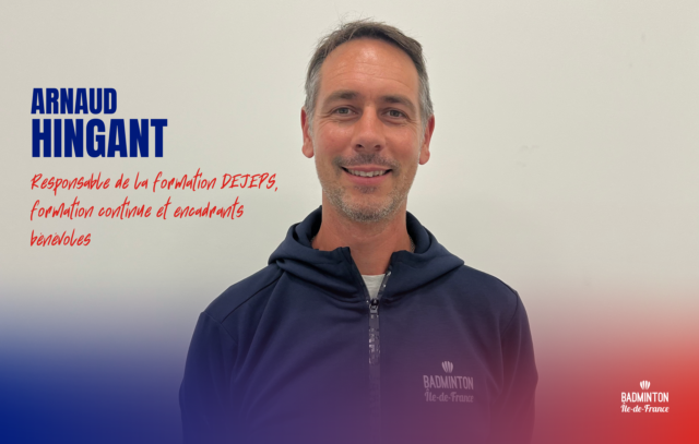 Bienvenue à Arnaud Hingant, nouveau responsable de la formation DEJEPS, formation continue et encadrants bénévoles à la LIFB !