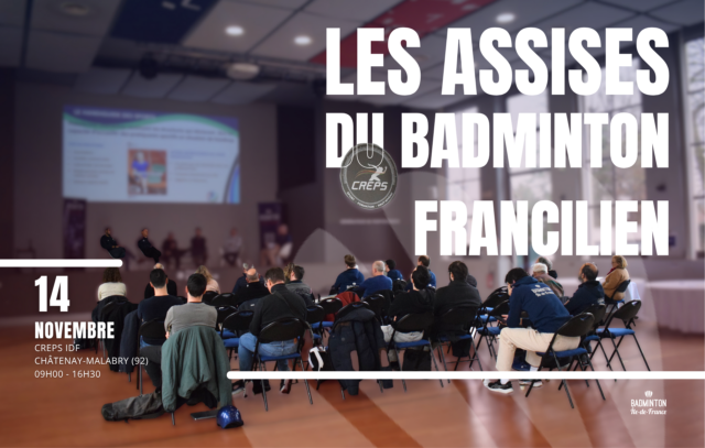 Assises du badminton francilien – novembre 2026
